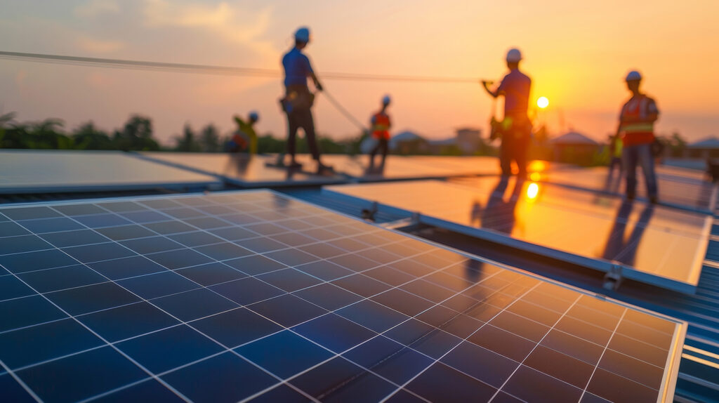 Commercial solar systems for manufacturing facilities helping reduce energy expenses and improve sustainable industrial operations.