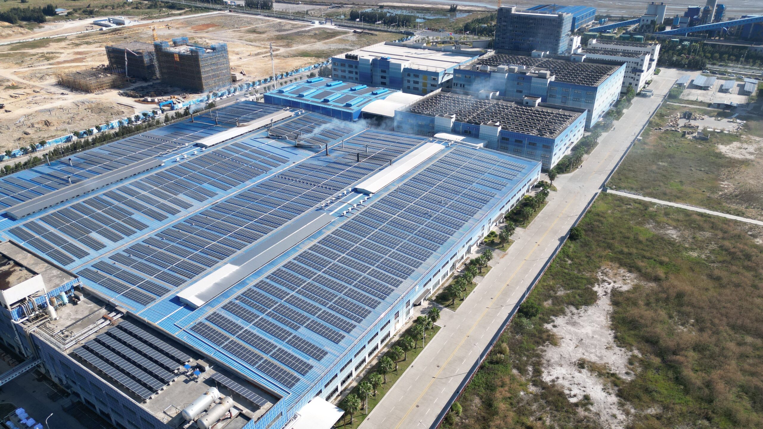 Industry Solar Aerial